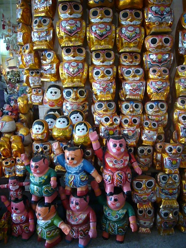 Papier Mache - for good luck & as offering to Buddha